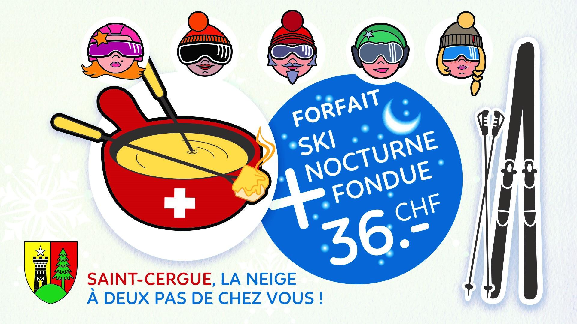 forfait ski nocturne fondue 2000